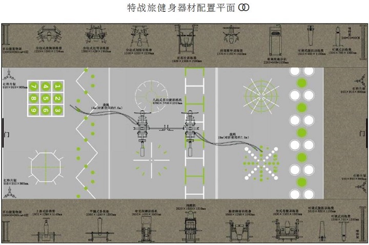部隊(duì)健身房
